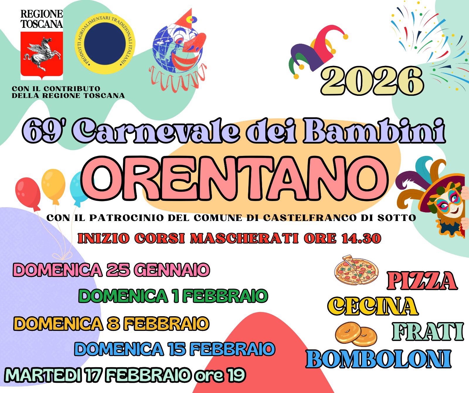 Carnevale dei Bambini di Orentano