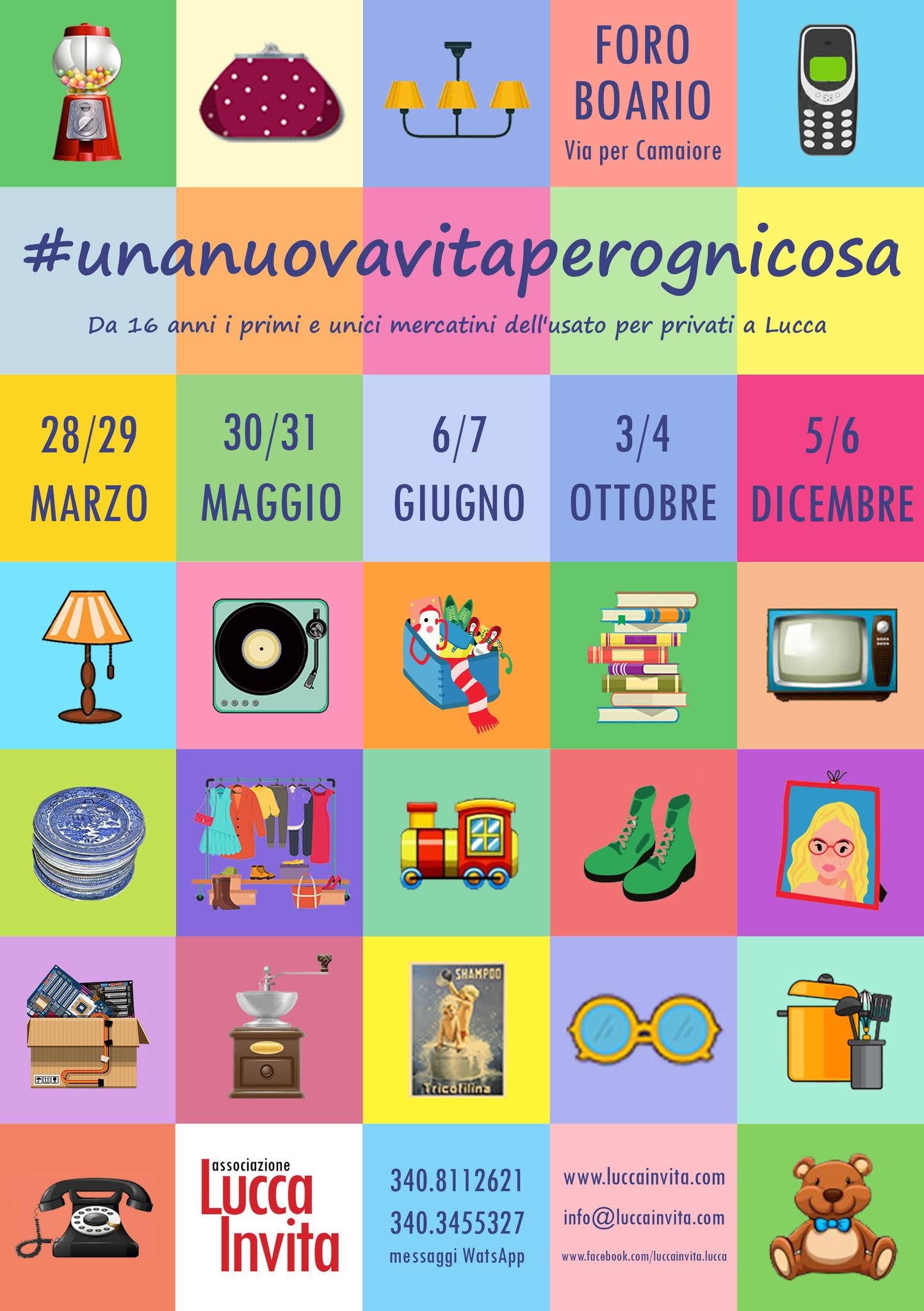 Mercatini dell’usato e baratto